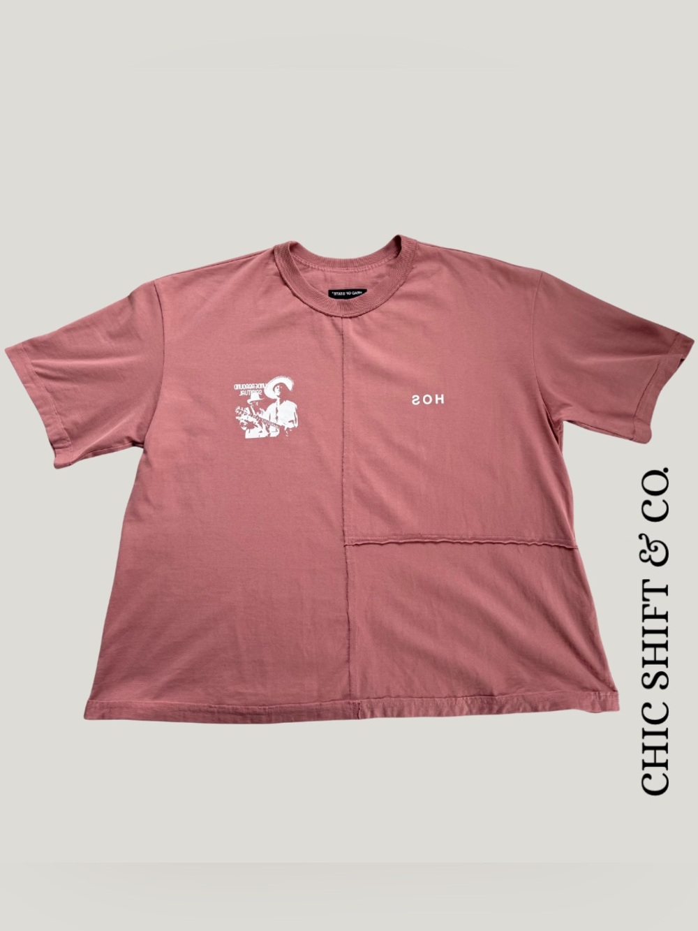 Head of State Dusty Pink Underground Spiritual Tee XL